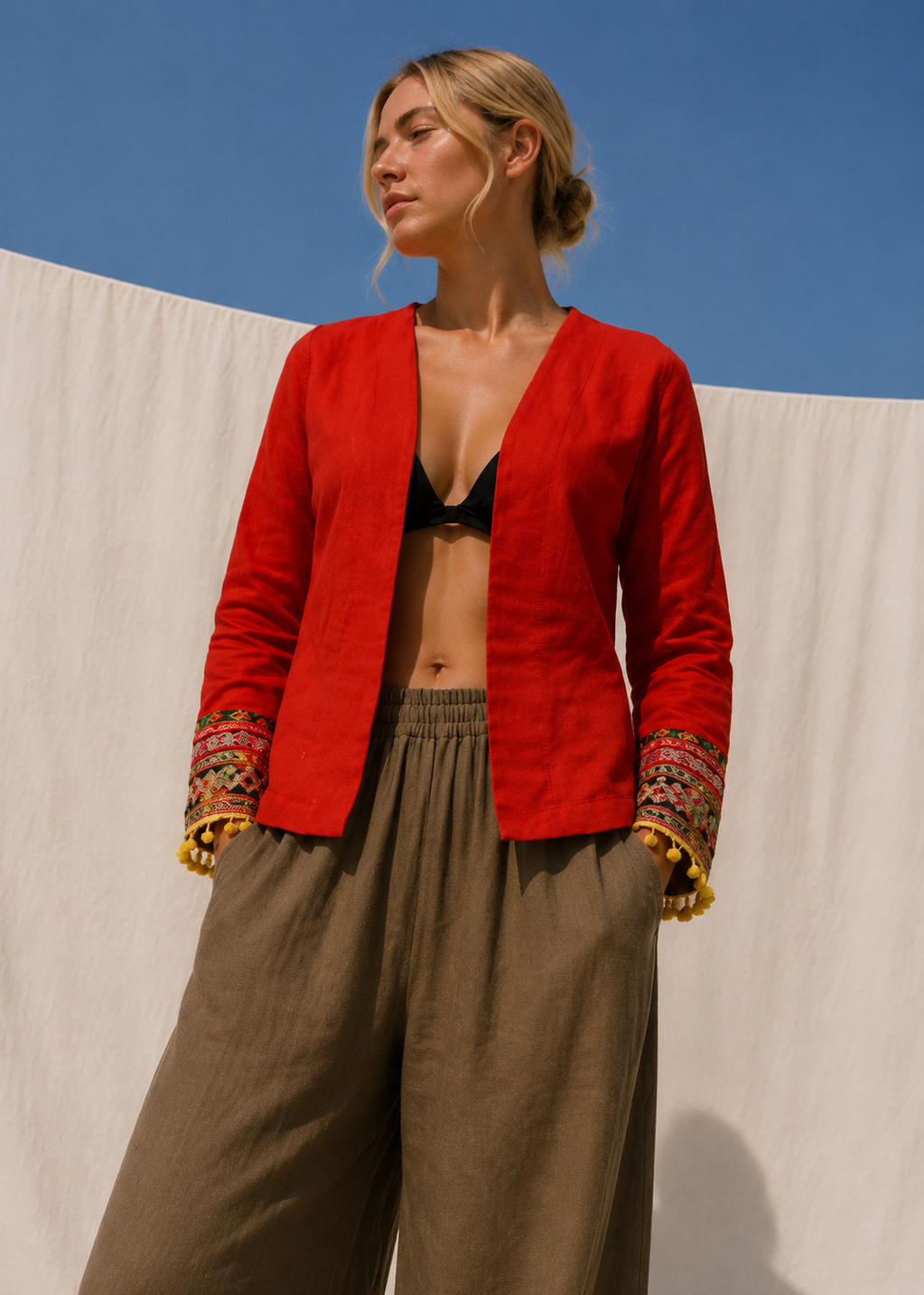 Marigold Jacket | Red