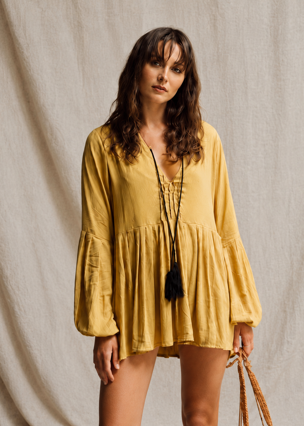 Tara Tunic | Yellow