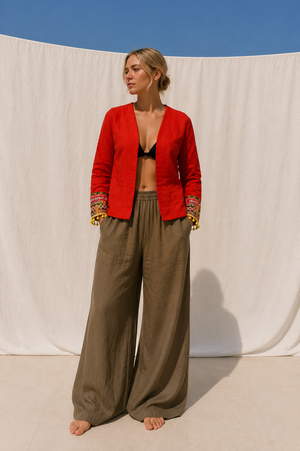 Marigold Jacket | Red