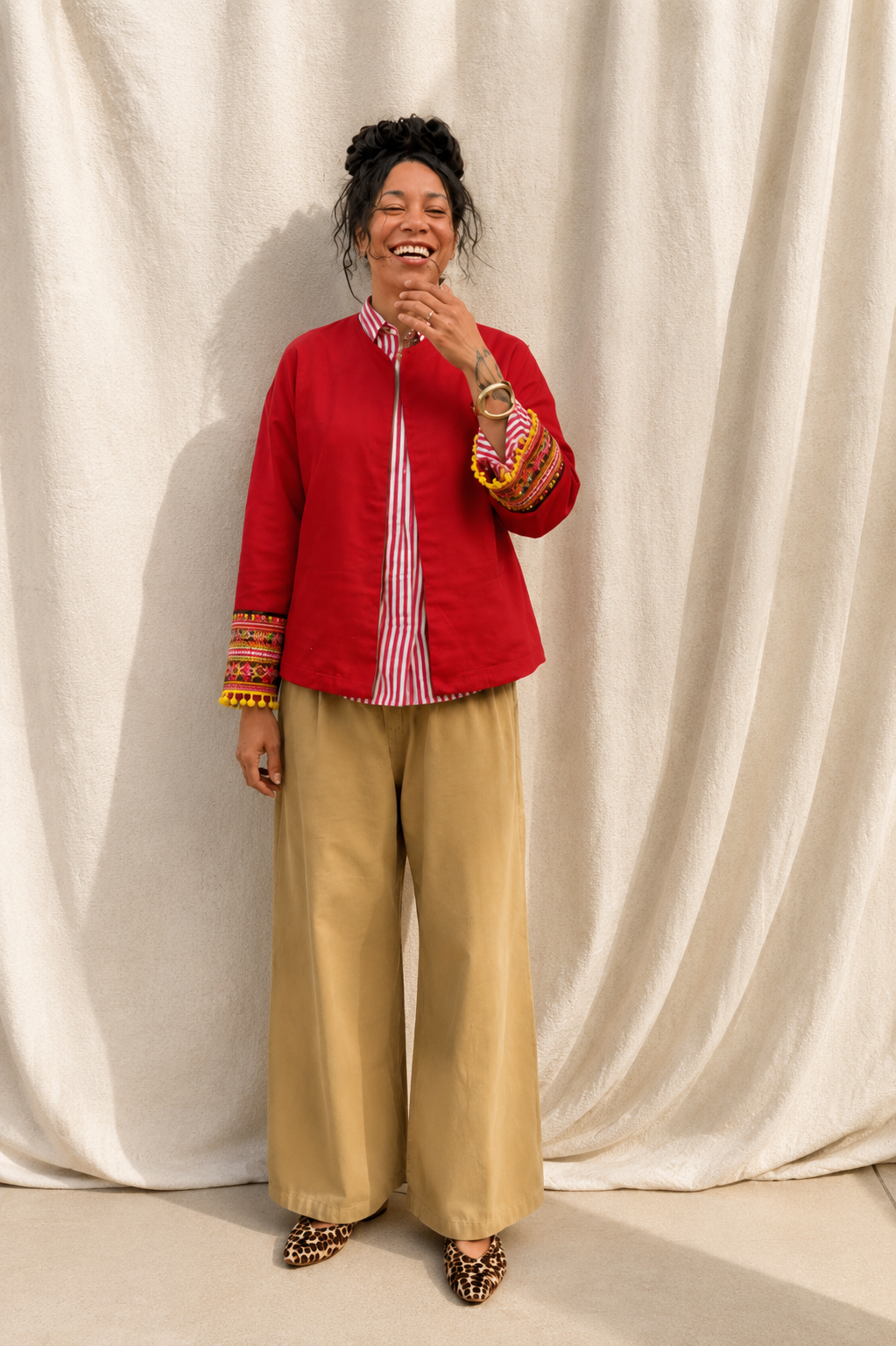 Marigold Jacket | Red