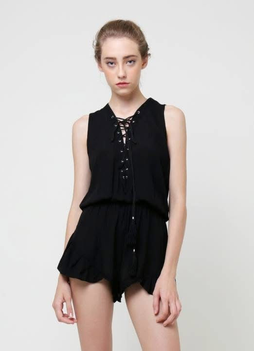 Riri Romper | Black