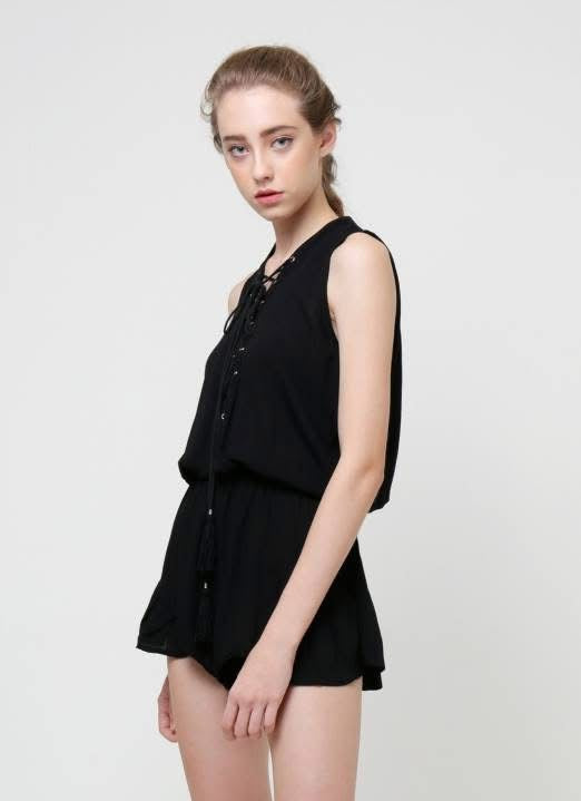 Riri Romper | Black