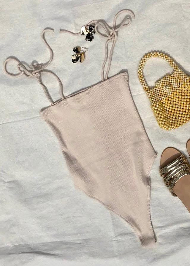 Galia Bodysuit | Sand