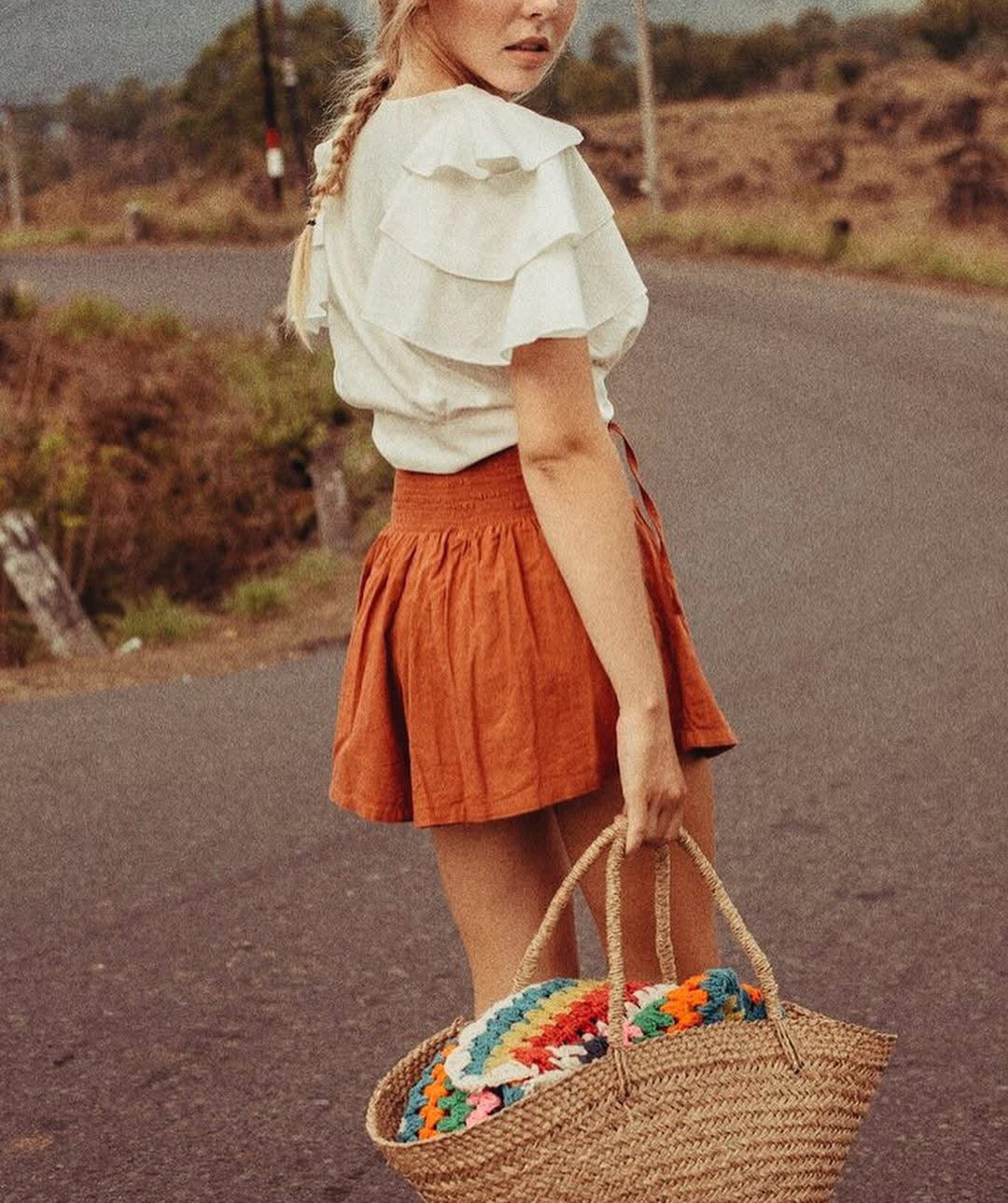 Uluru Shorts | Burnt Orange