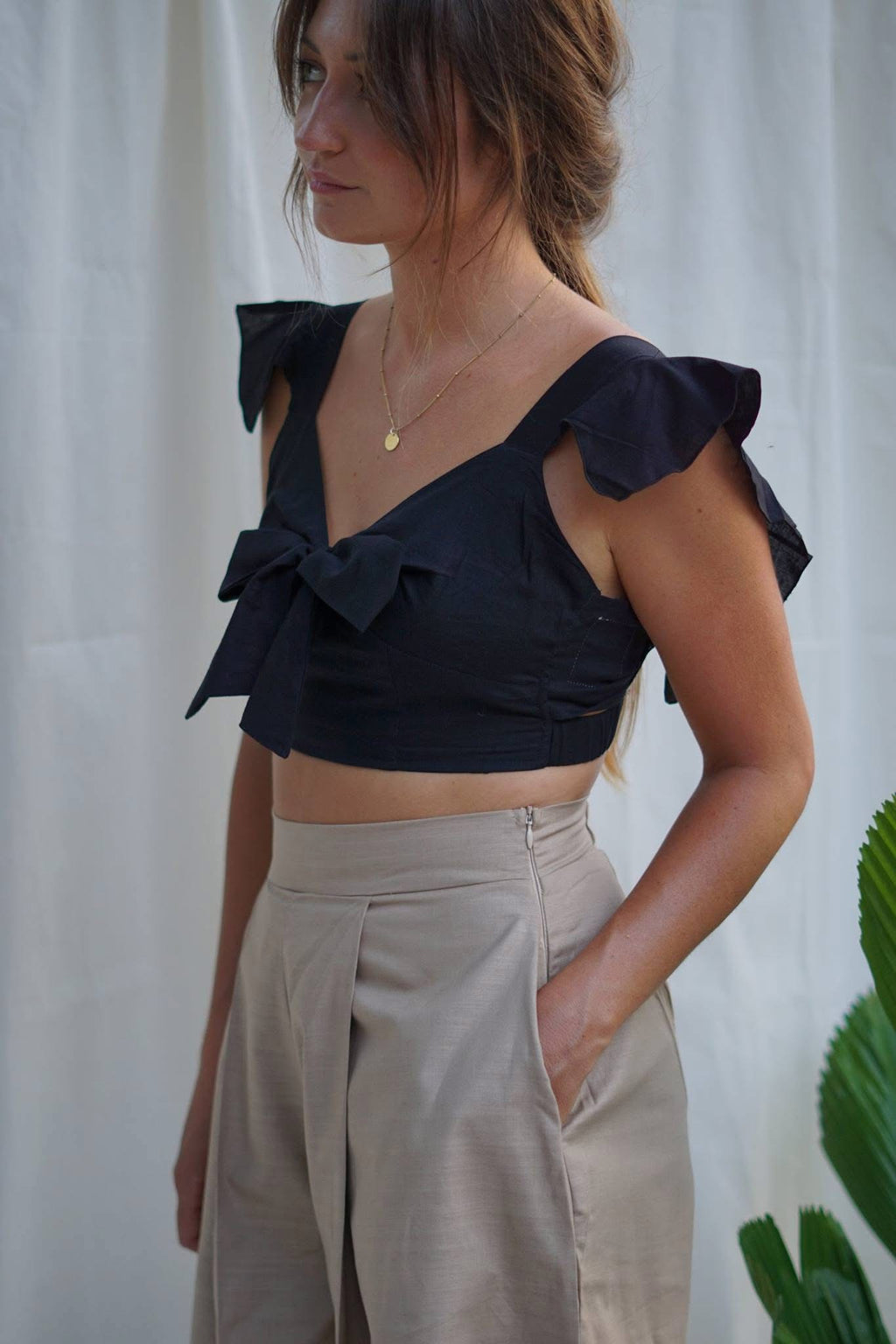 Bow Top | Black