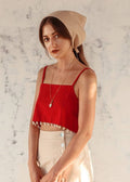 Cowrie Top | Red