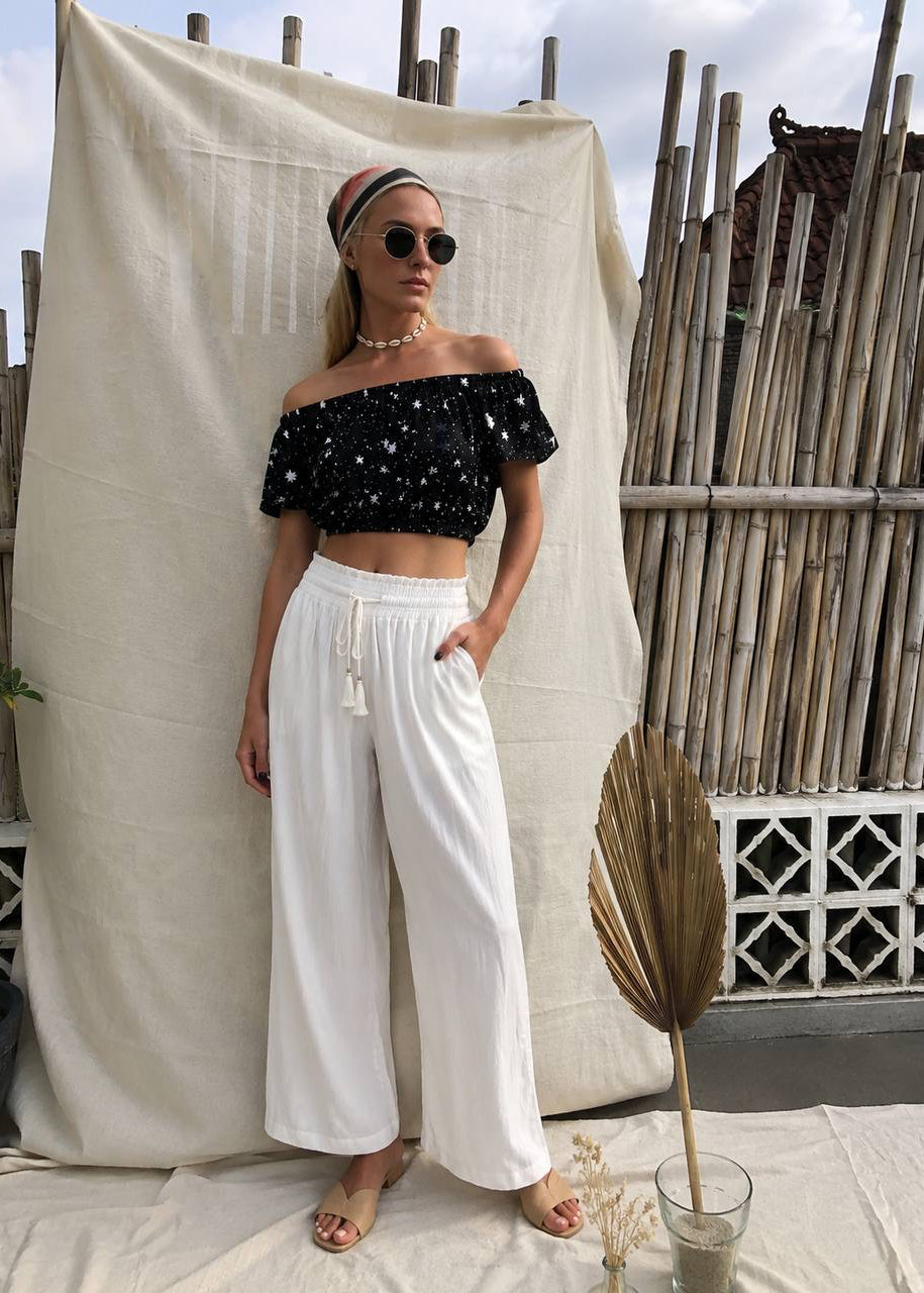 Cara Crop Stars | Black