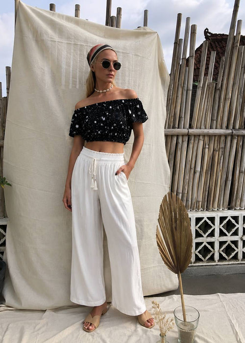 Cara Crop Stars | Black
