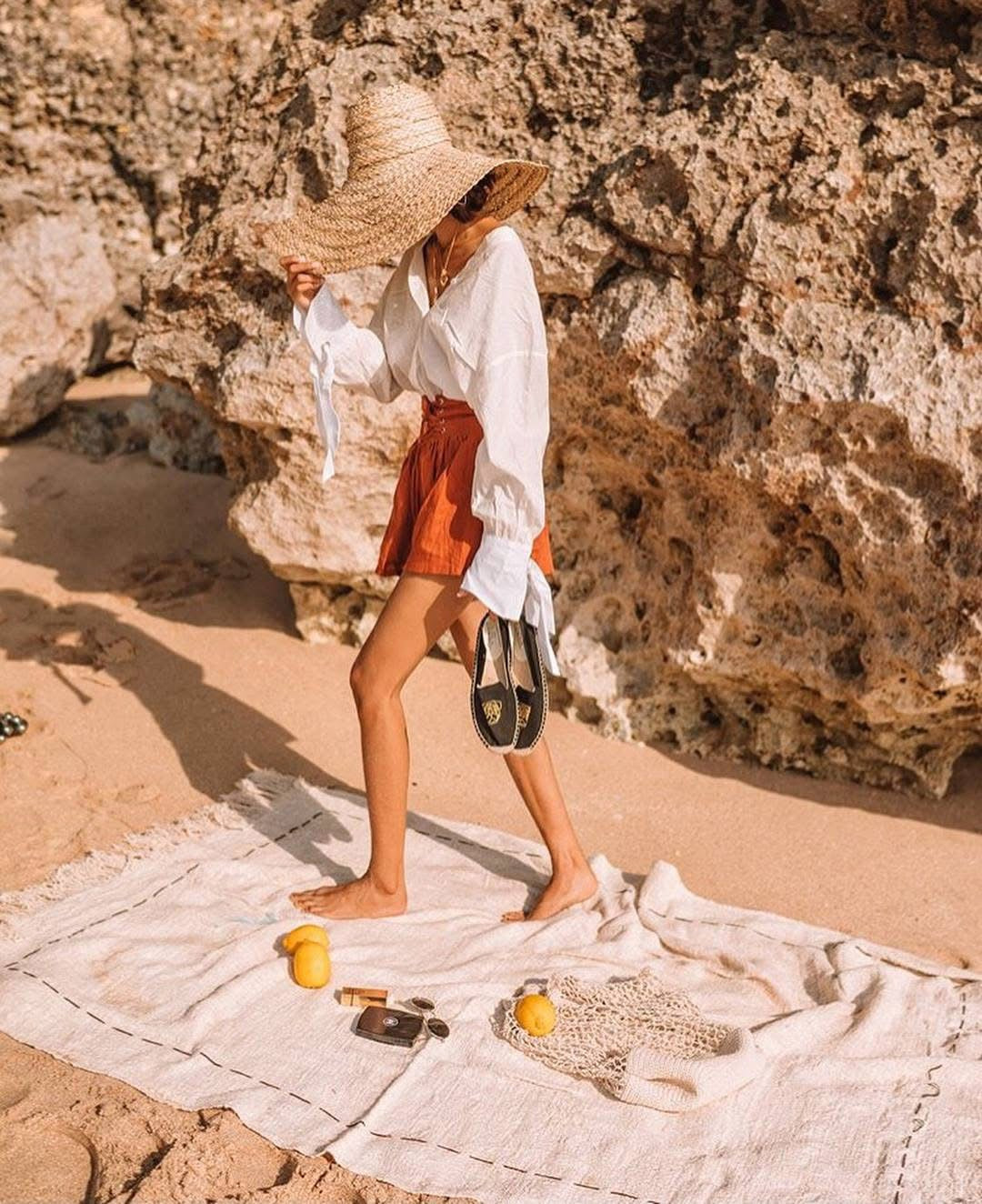 Uluru Shorts | Burnt Orange