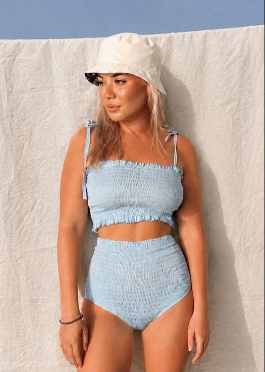 Smocked Set | Blue