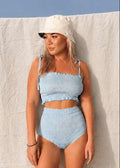Smocked Set | Blue