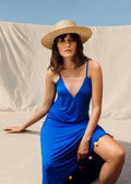 Bella Pom Pom Dress | Blue