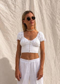 Kimmy Top | White