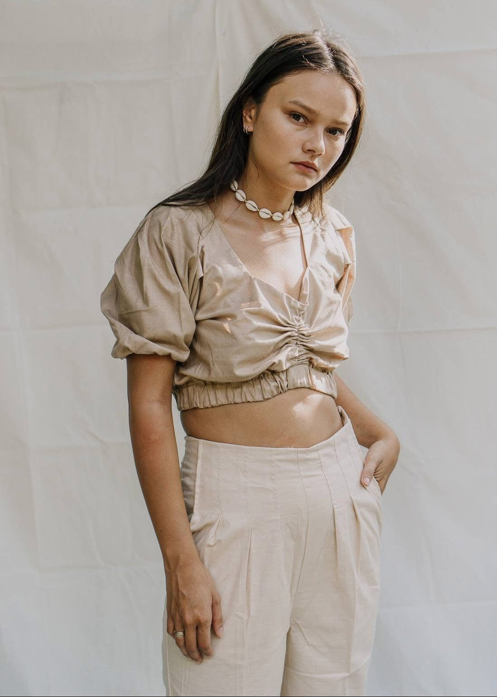 Apia Top | Beige