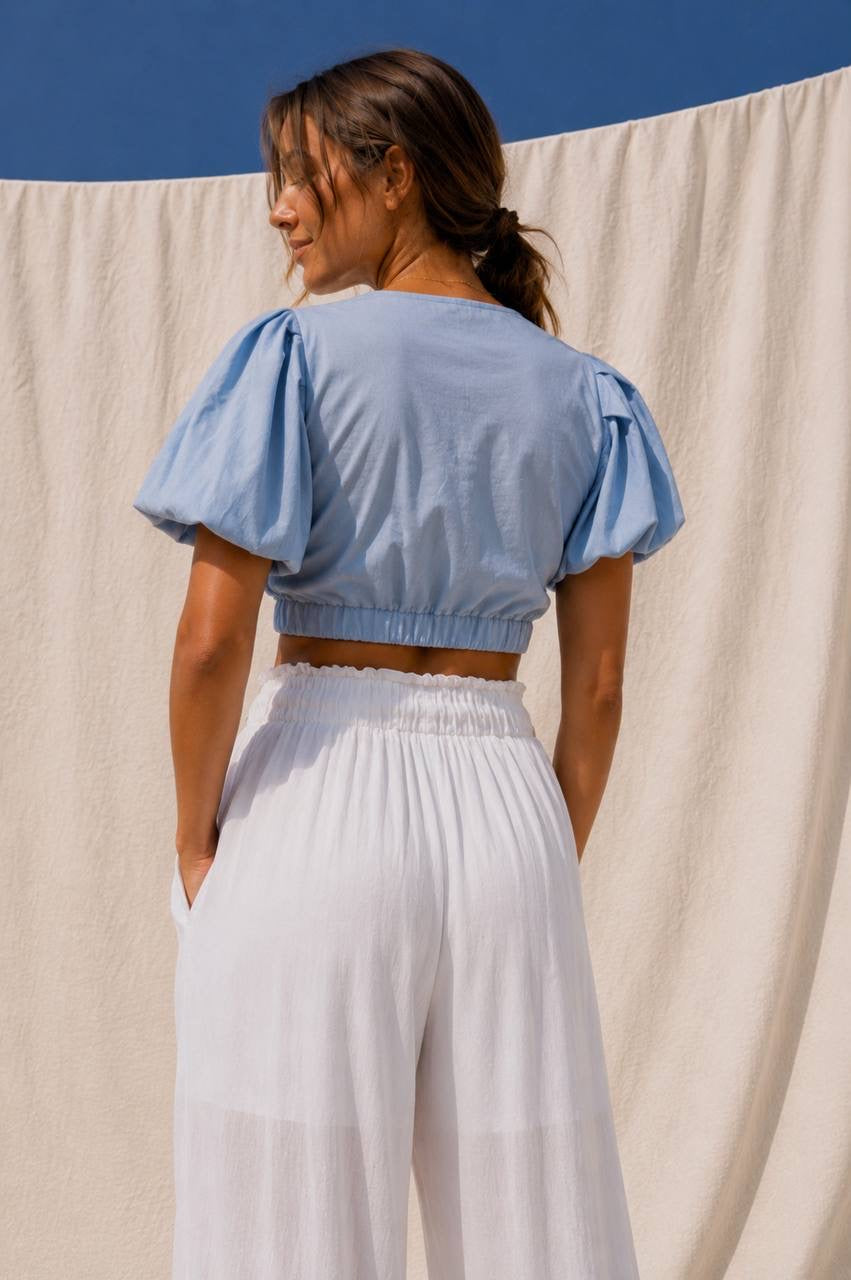 Apia Top | Blue