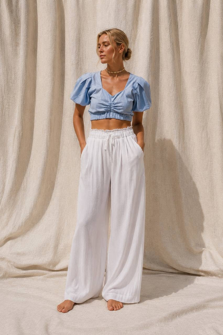 Apia Top | Blue