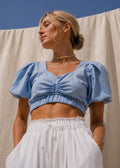Apia Top | Blue
