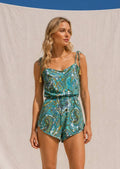 Anja Playsuit | Turquoise