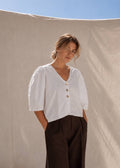 Lana Blouse | White