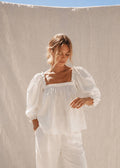 Lola Blouse | White