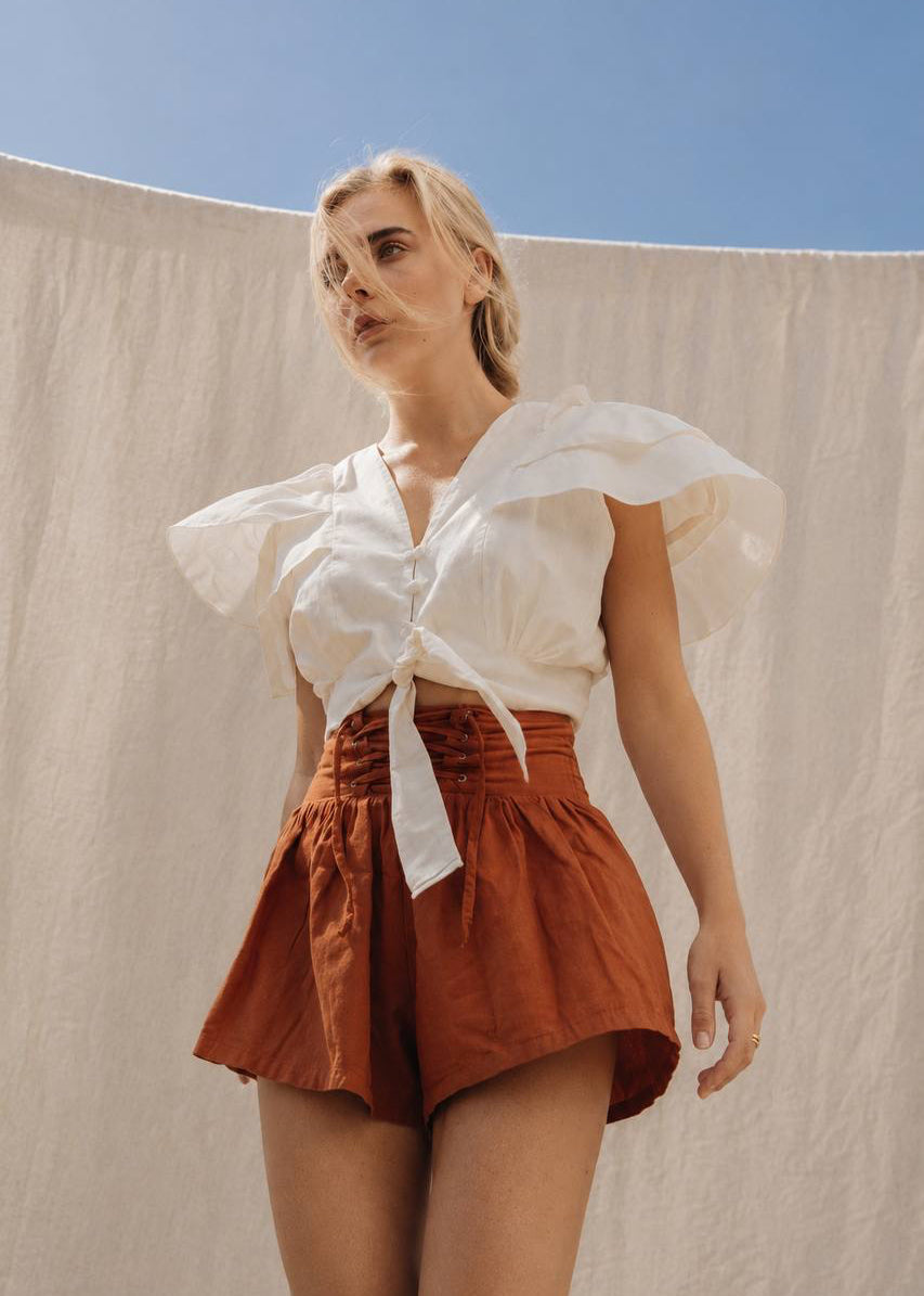 Uluru Shorts | Burnt Orange