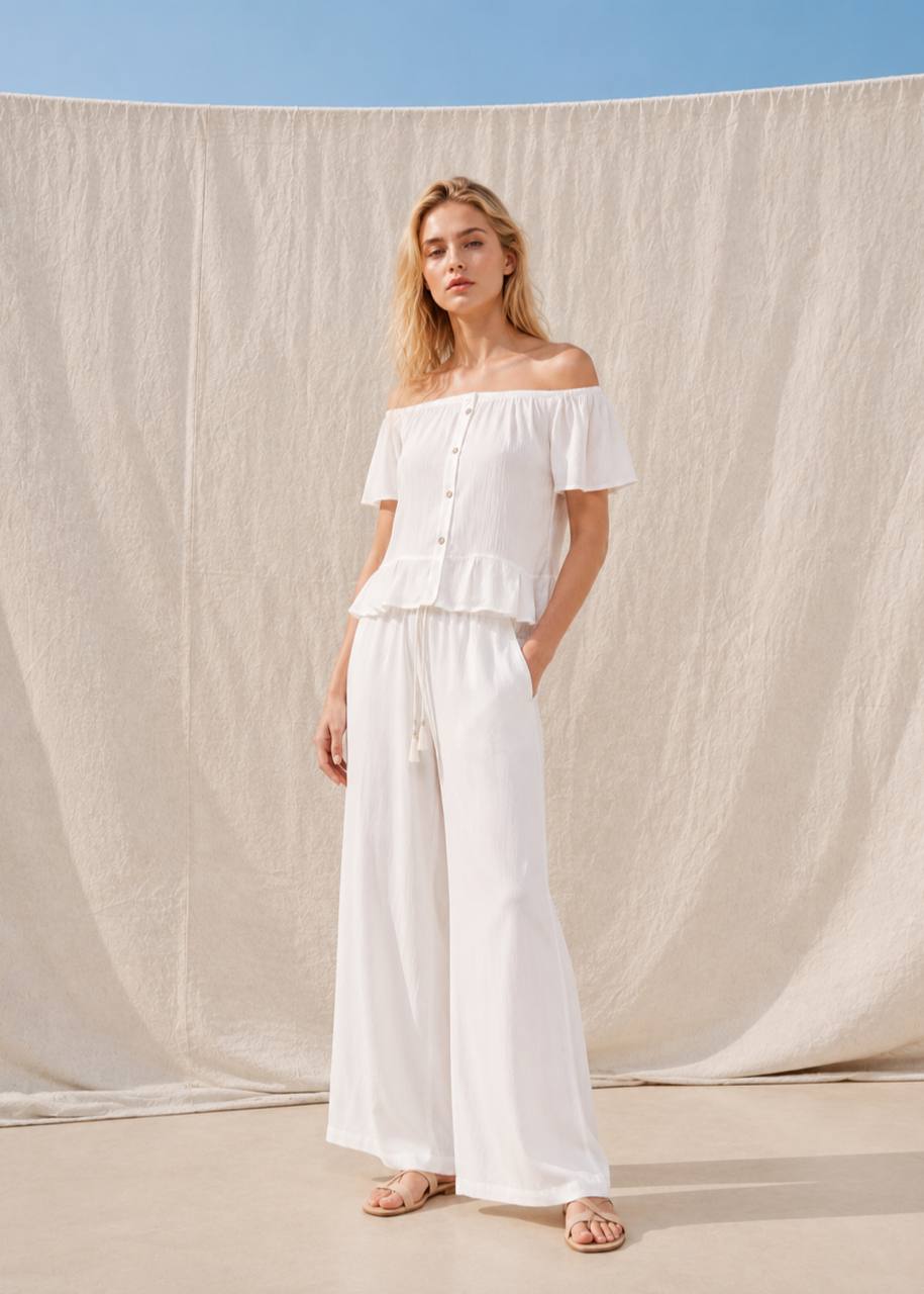 Skye Top | White