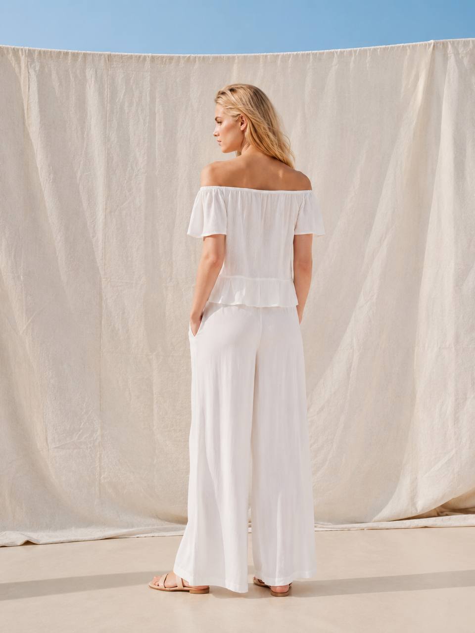 Skye Top | White