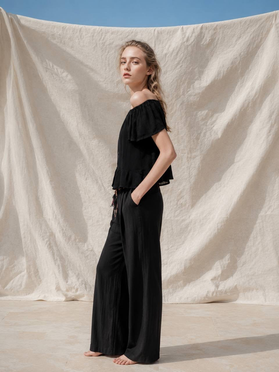 Skye Top | Black