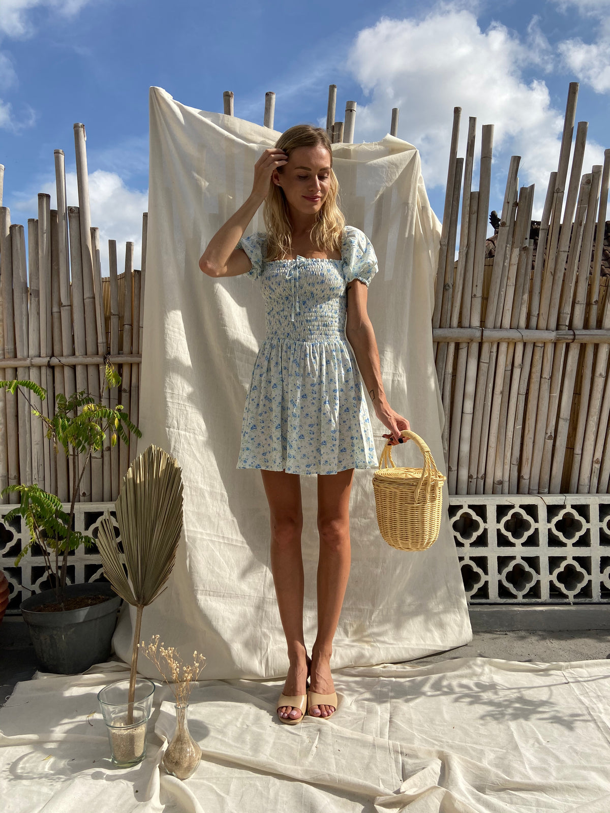 Amara Dress | Blue