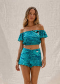 Cara Crop | Turquoise