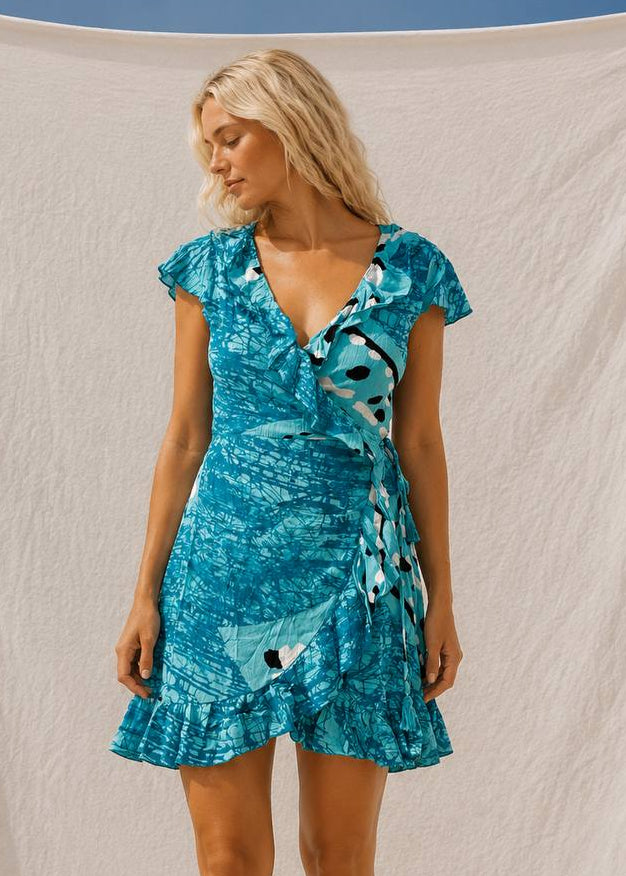 Dolce Mini Dress | Turquoise
