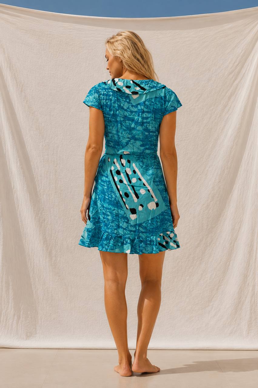 Dolce Mini Dress | Turquoise