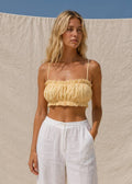 Bralette Top | Yellow