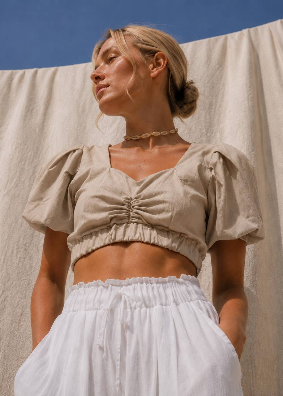 Apia Top | Beige